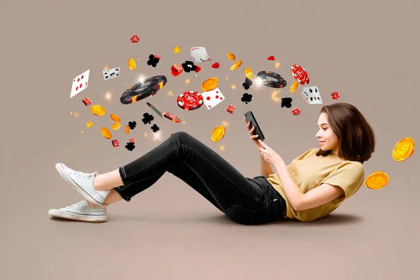 9777BEF — A high-class gaming experience without limits A woman in a luxurious green gown next to an ornate roulette wheel, capturing the upscale casino mood of 9777BEF.